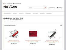 Tablet Screenshot of pixxass.de